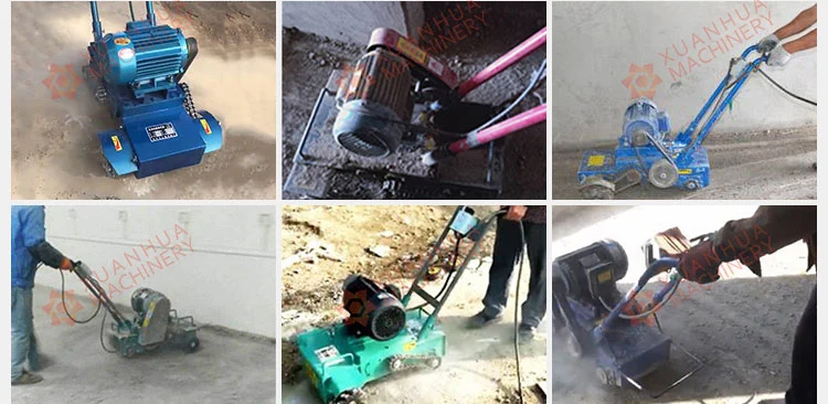 Small Road Floor Cleaning Concrete Residue Cleaning Machine