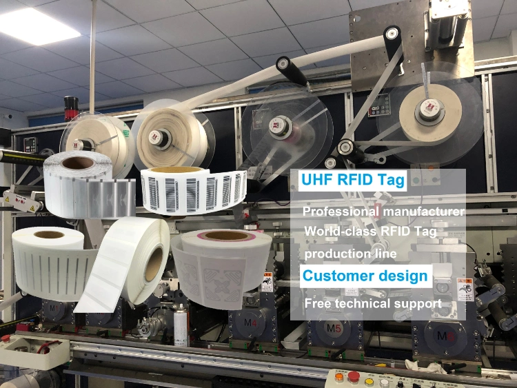 Stable Performance UHF RFID Postal Sticker Tag for Supply Chain and Logistics