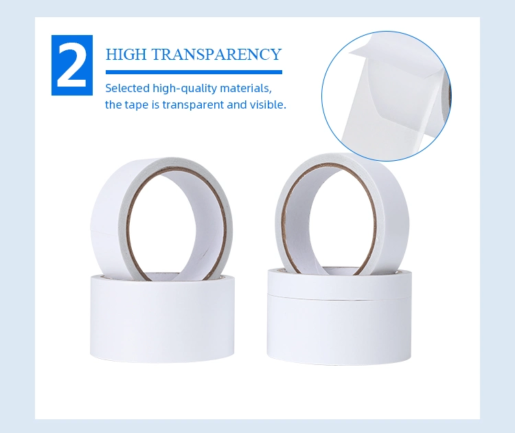 Stationery Office Double Side Adhesive Tape for Paper Envelopes