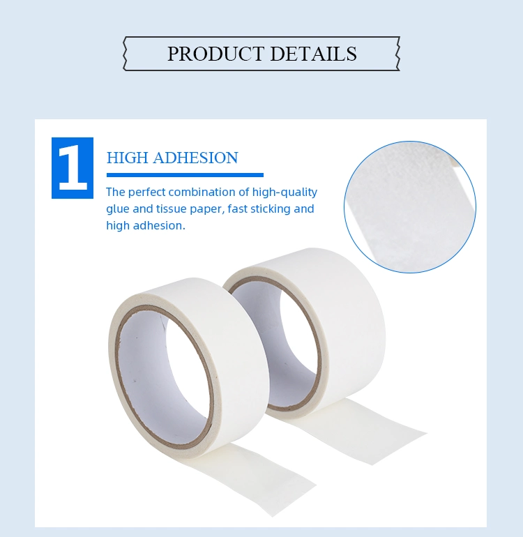 Stationery Office Double Side Adhesive Tape for Paper Envelopes