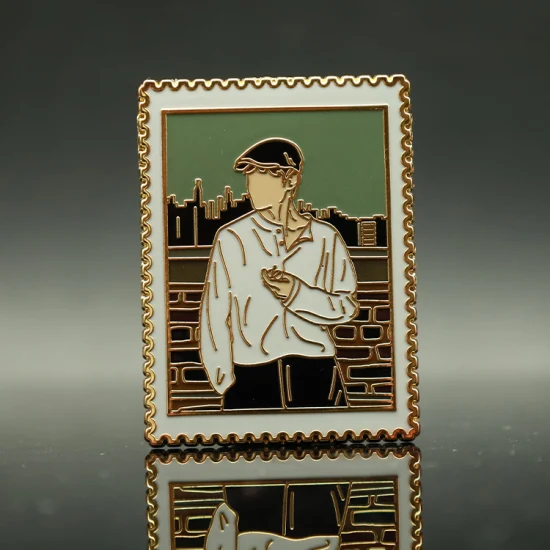 OEM Advertising Logo Medallion Medal Anime Memento Coin Badge Pendant Emblem Metal Craft Keychain