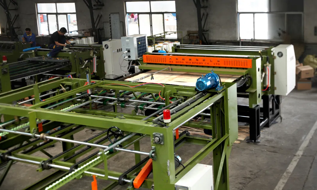 8 Feet/4 Feet Core Veneer Splicing Machine Making Veneer Jointing Composer Machine for Plywood Machine